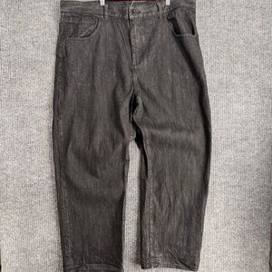 Sean John Relaxed Black Washed Jeans